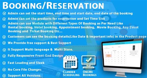Opencart Booking And Reservation System