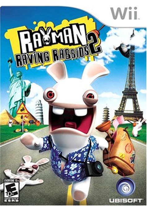 Rayman Raving Rabbids 2 Nintendo Wii Video Games