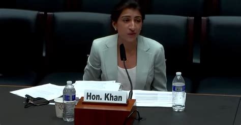 Federal Trade Commission Chair Lina Khans Latest Conflict Of Interest