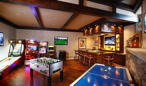 Unfinished Basement Ideas Low Ceiling Garage Game Rooms Game Room
