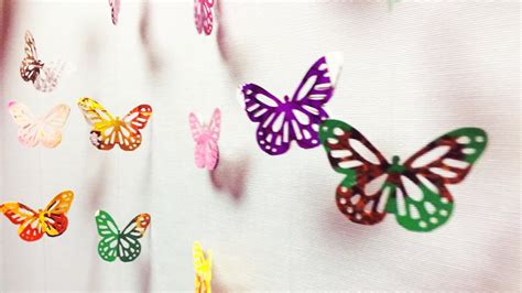 I found this online and became. Home Decor DIY - Branch Butterfly Mobile - YouTube