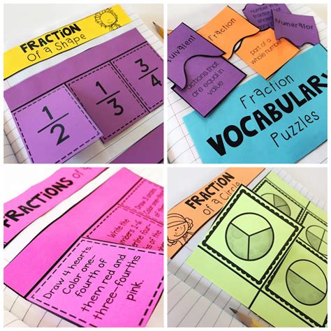 Fun With Fractions Activities To Teach Fraction Not So Wimpy Teacher