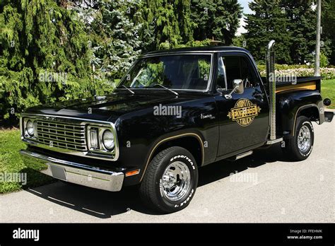 1977 Dodge Midnight Express Pickup Truck Stock Photo Alamy