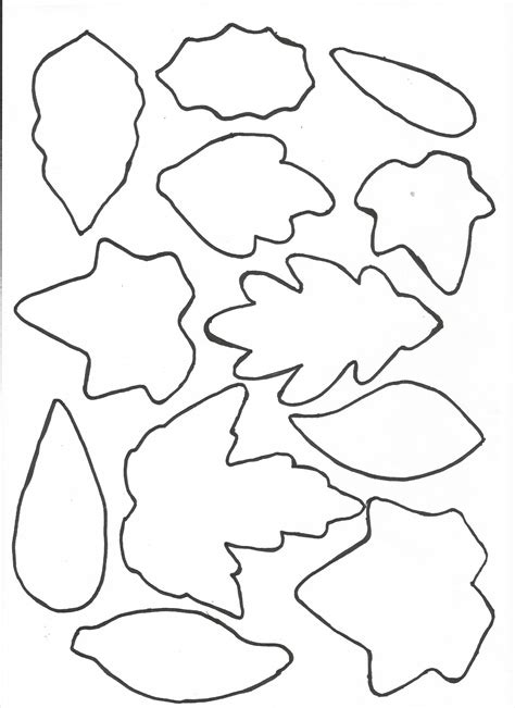 7 best images of printable tree template with leaves fingerprint tree
