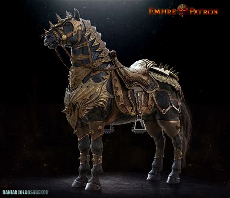 Battle Horse Daniar Joldoshbekov On Artstation At