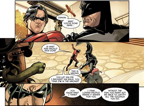 Batman Vs Nightwing Injustice Ii Comicnewbies
