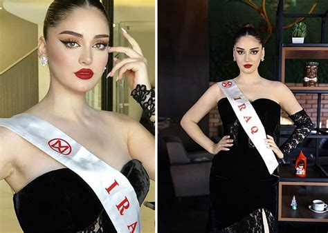 Maria Farhad Crowned As The First Miss Iraq 2021 Goftar News