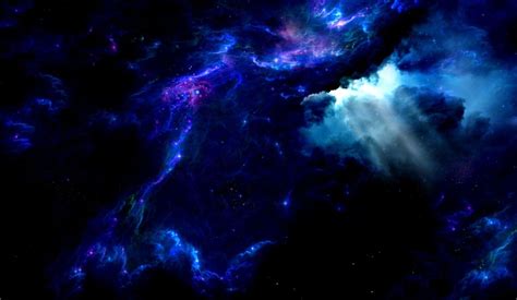 Space Galaxy Blue Wallpapers On Wallpaperdog