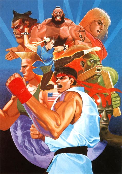 Street Fighter Ii Cover Artwork