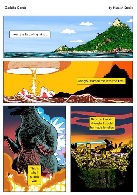 Scrapprincess Anagrammaton Hamishmash I Made A Comic About Godzilla I Just Really Like