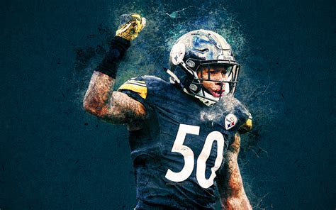 Find and download nfl wallpaper on hipwallpaper. Download wallpapers Ryan Shazier, Pittsburgh Steelers, 4k ...