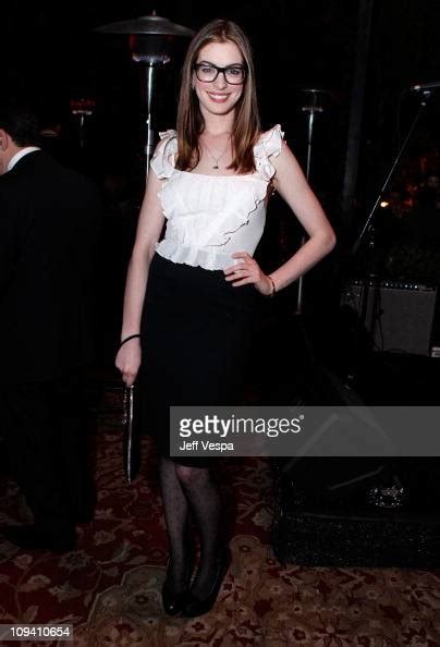 Actress Anne Hathaway Attends Harvey Weinstein And Diors Oscar News