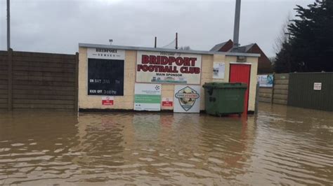 Warnings In Place As Bridport Area Floods Bbc News