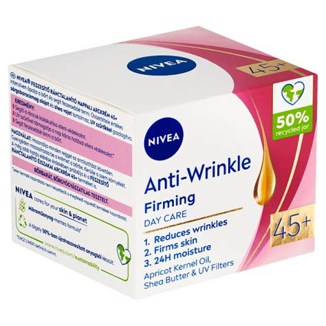 Nivea Anti Wrinkle Firming Day Cream 45 50ml Tesco Groceries