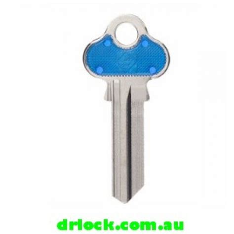 Lw4 Silca Key Blank Blue Head Top 275 Dr Lock Shop