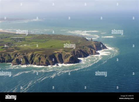 Aerial View Of Jersey Channel Islands Uk Stock Photo 61114275 Alamy