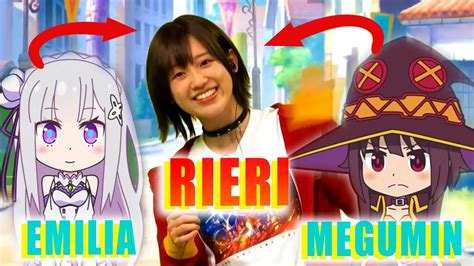 Rieri Talks About How She Voices Emilia And Megumin When They Talk To