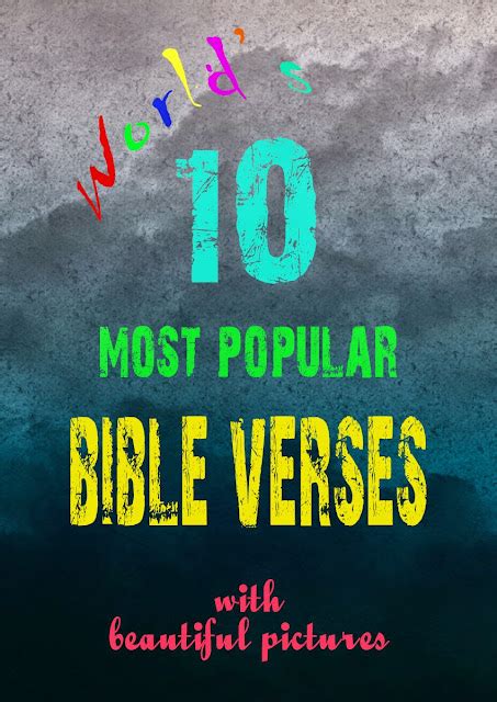 10 Top Bible Verses That We All Like Elijah Notes