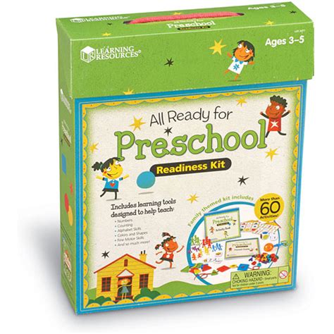 All Ready For Preschool Readiness Kit Learning Resources Dancing