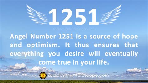 Angel Number 1251 Meaning Coming True 1251 Numerology