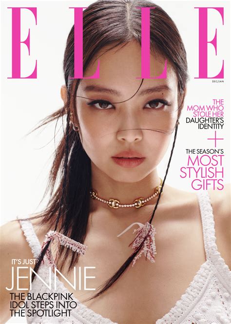 Must Read Jennie Kim And Lily Rose Depp Cover Elle Gabriela Hearst Wants You To Know About