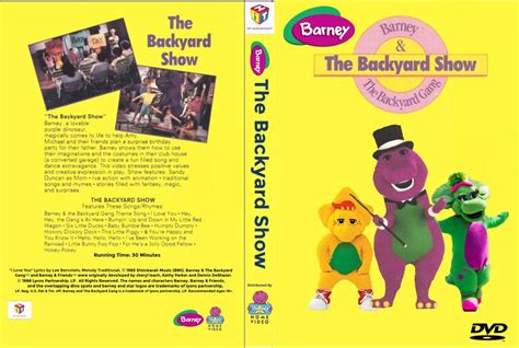 Barney The Backyard Show Vhs 1988 Vhs And Dvd Credits