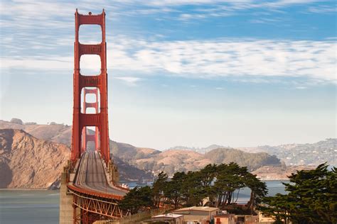 Golden Gate Bridge San Francisco Fond Décran Hd Arrière Plan