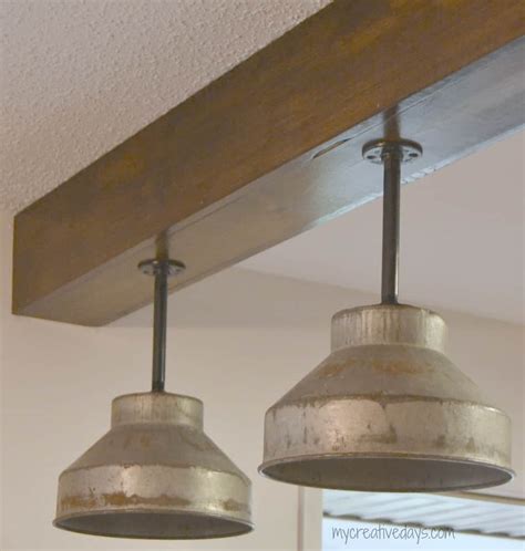 Rustic lighting and fans by kiva lighting offers a wide selection of indoor and outdoor lighting fixtures. DIY Kitchen Light Fixtures {Part 2} - My Creative Days
