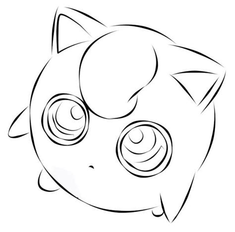 Jigglypuff Pokemon Is Stunning Coloring Page Download And Print Online