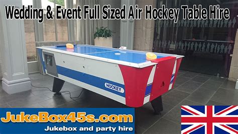 Jukebox45s Angus Air Hockey Table Hire For Long And Short Term
