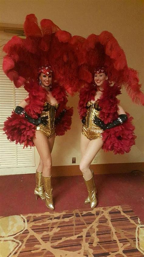 Red Gold And Black Las Vegas Showgirl Costume Showgirls Showgirl Costume Vegas Showgirl
