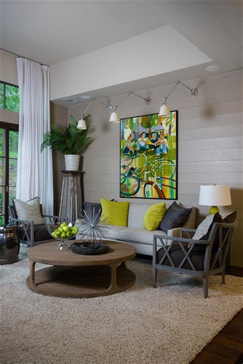 Shop your own home by removing and replacing certain items (like plants, art, a table lamp) from other rooms to see how they might fit. 55 Most Popular Transitional Living Room Design Ideas for 2019 41 - DecoRelated