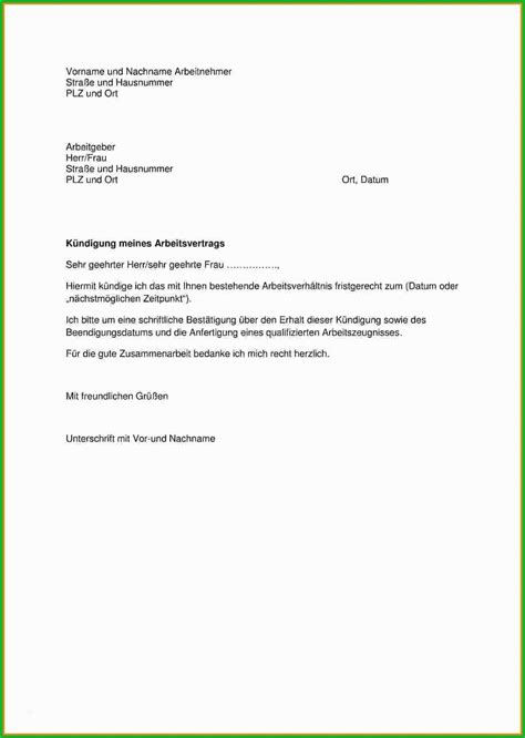 Im baugewerbe, aber auch anderen branchen können allgemeinverbindliche tarifverträge bestehen! 17 Kündigungsschreiben Arbeitsvertrag Arbeitnehmer Muster ...
