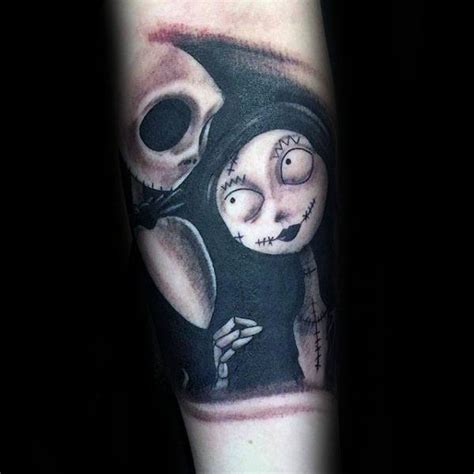 Check spelling or type a new query. jack skellington and sally art tattoo | EntertainmentMesh