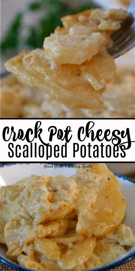 Plus, it is just so pretty. Best Crock Pot Scalloped Potatoes Recipe Ever - Cheesy ...