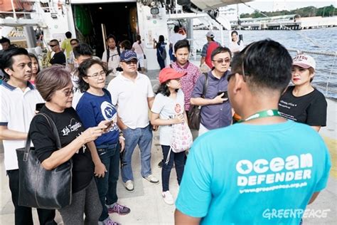 Rainbow Warrior Sparks Hope In Manila Greenpeace Philippines