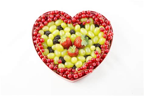 Fruit Heart Stock Photo Image Of Natural Salad Mixed 37688576