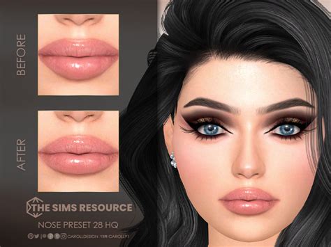 The Sims Resource Lip Preset 20 Hq