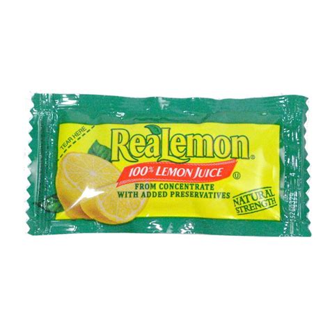 Wholesale 100 Lemon Juice Individual Packet Sku 1797851 Dollardays