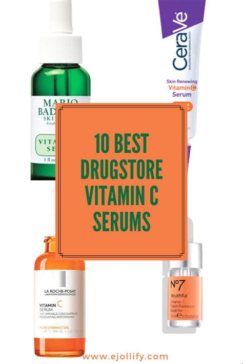 10 Best Drugstore Vitamin C Serums For All Skin Types Anti Aging
