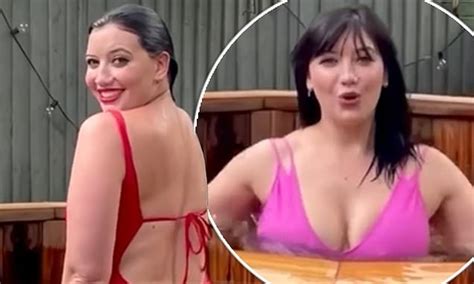 Daisy Lowe Shows Off Her Famous Curves In Swimwear As She Takes A Dip