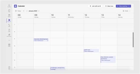 Microsoft Teams Calendar Overview And Apps Comparison 2023