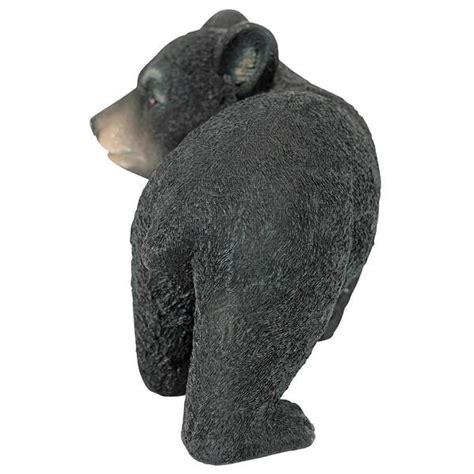 Home Décor Design Toscano Walking And Standing Black Bear Statues