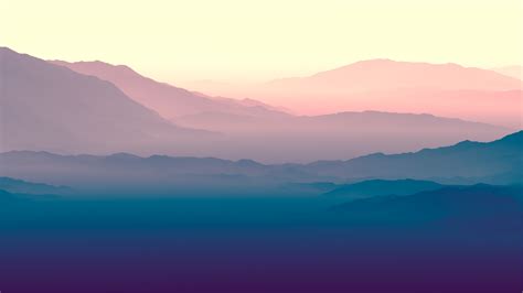 Purple Horizon Landscape 4k Wallpapers Hd Wallpapers Id 28899