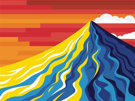 Mayon Volcano 01908b By Foggyboxes On Dribbble