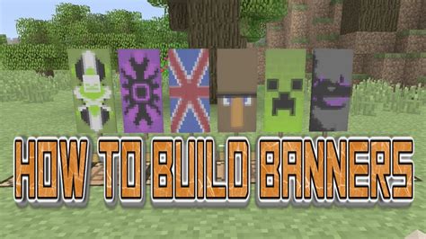 6 Awesome Banners To Build In Minecraft Tu43cu33 Xbox Youtube
