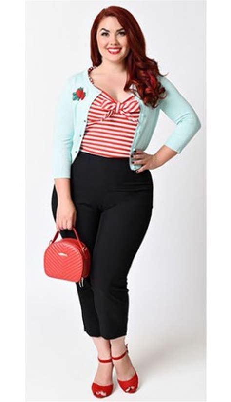 Vintage Plus Size Rockabilly Fashion Style Outfits Ideas