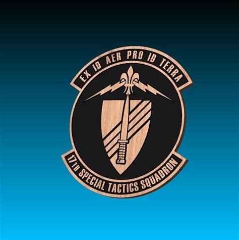 17th Special Tactics Squadron Sts Patch Military Svg File For