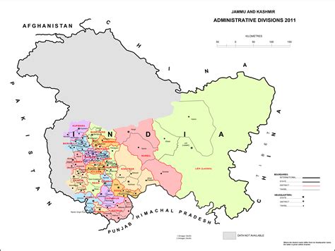High Resolution Map Of Jammu And Kashmir Hd