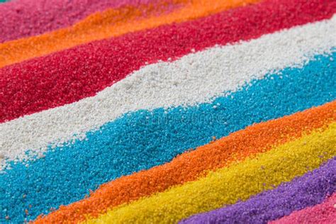 Background Of Colored Sand Closeup Stock Image Image Of Message